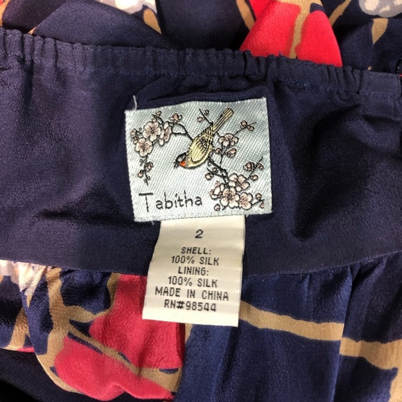 Women Tabitha  100% silk NWOT halter sz Sm - Picture 7 of 7